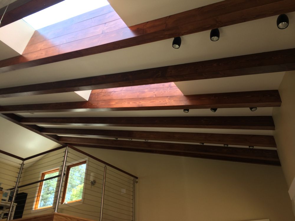 Exposed Beam Vault & Skylights — Pleasant Hill, CA